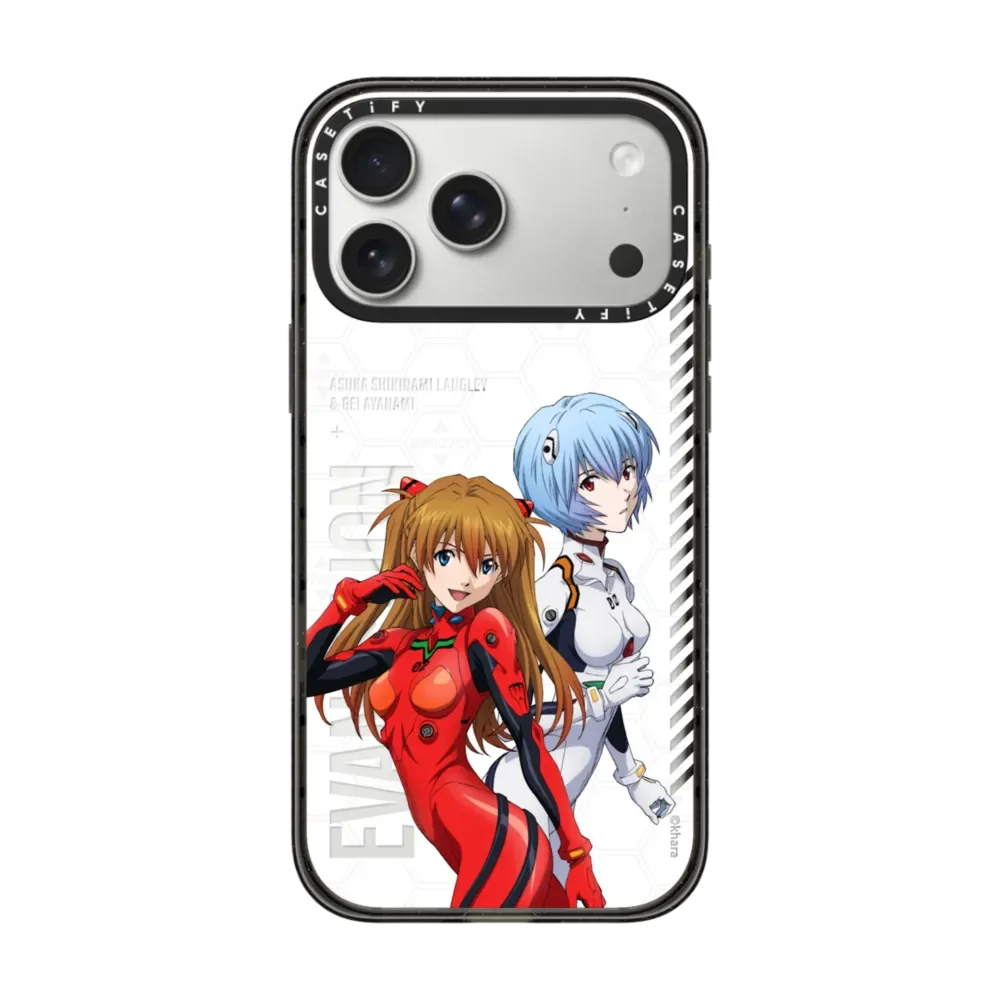 CASETiFY Neon Genesis Evangelion EVA Cartoon Series Magnetic Drop-proof Case for iPhone 13 14 15 16 17 Pro Max Air Plus Protect view 5