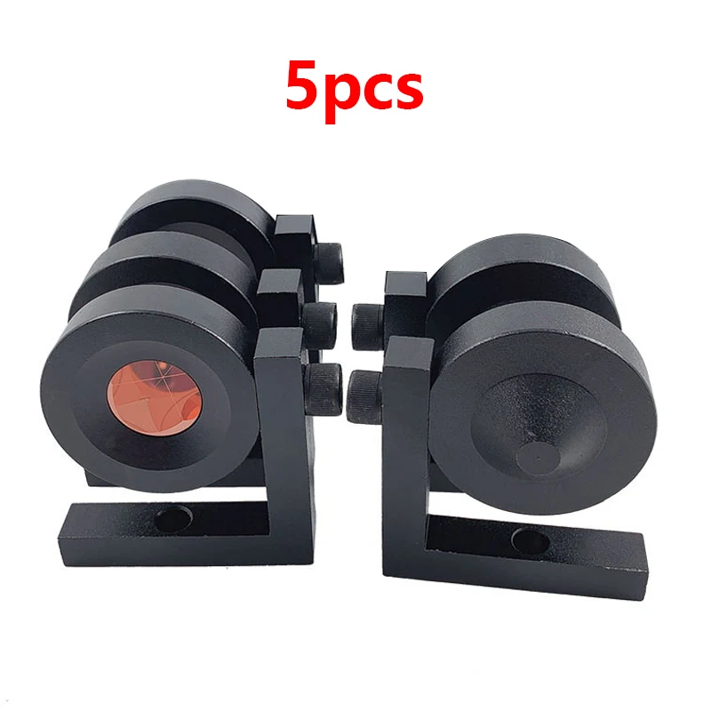 

5pcs 90-degree monitoring prism GMP104, 1 inch L-bar reflector, suitable for total station L-bar prism