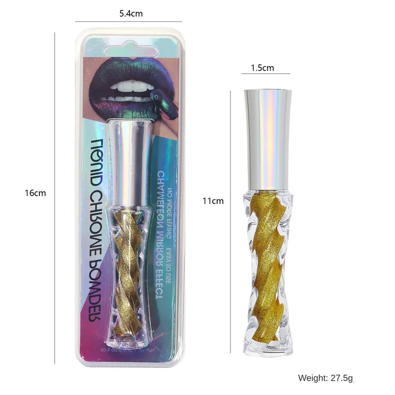 7 colori Nail Fairy Powder Manicure Nail Mirror Powder Liquid Highlight M forniture per unghie e strumenti per Manicure Fairy Aurora