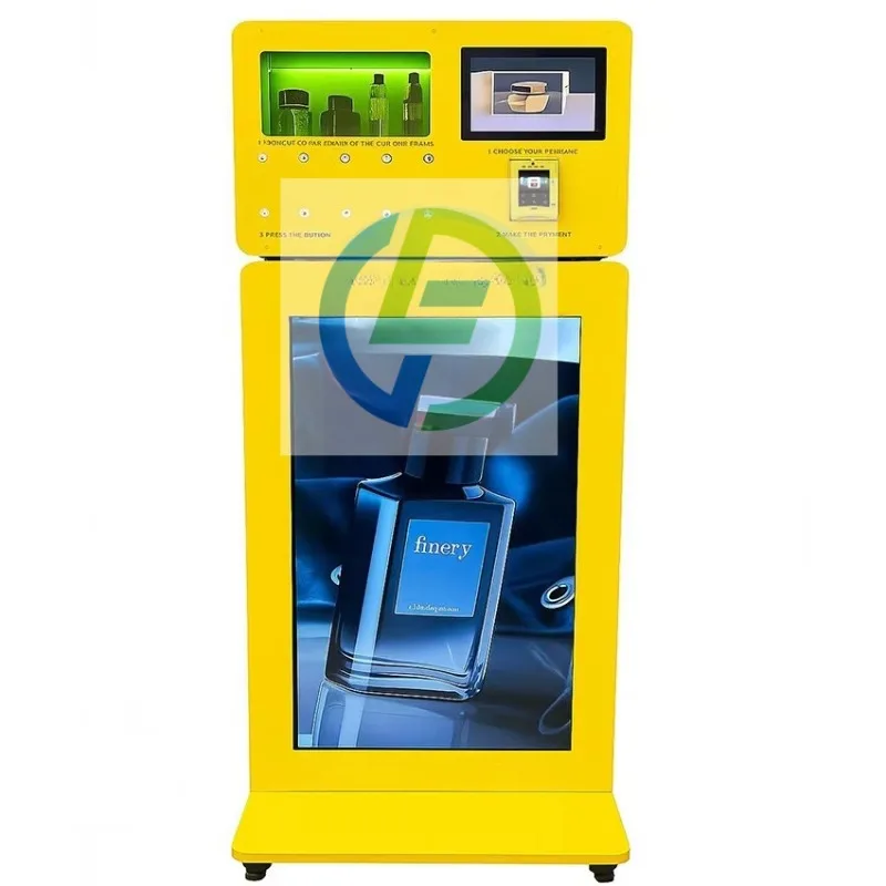 

Multi-Scenario Wholesale Luxury Smart Cosmetic Genius Fragrance Card Reader Cologne Vending Stand