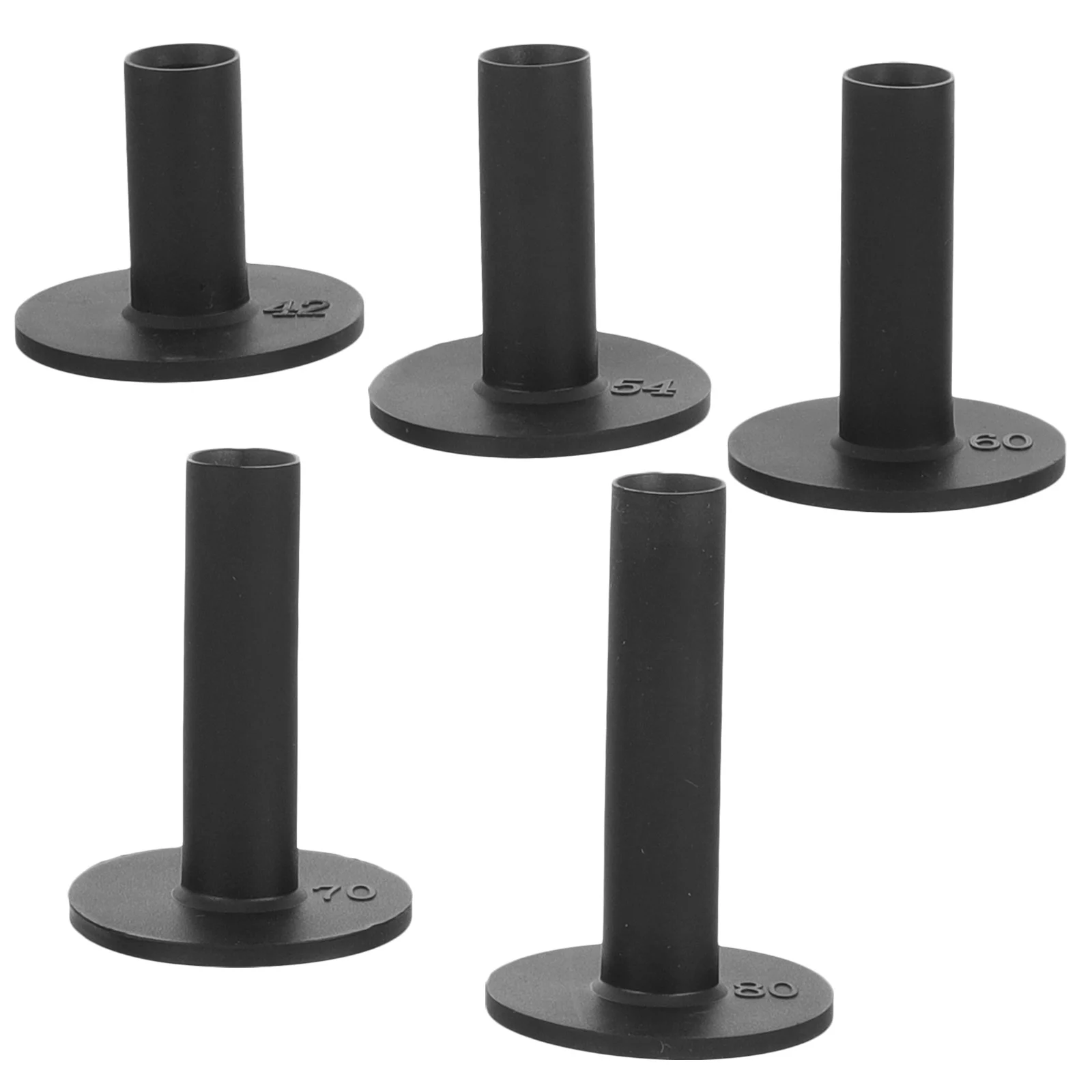 5 Pcs Golf Pins Driving Range Golfs Tees Balls Dedicated Rack Wear-resist Silica Gel Stands