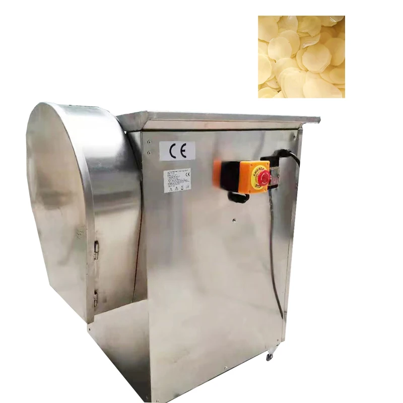 Onion Rings Maker/Crispy Onion Rings Processing Equipment Garlic Ginger Slicer