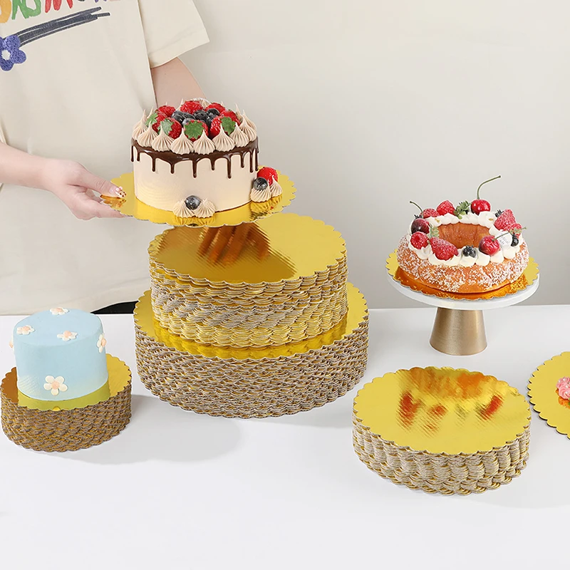 Okrągłe złote podkładki pod to – Cake Board Round recenzja i cena