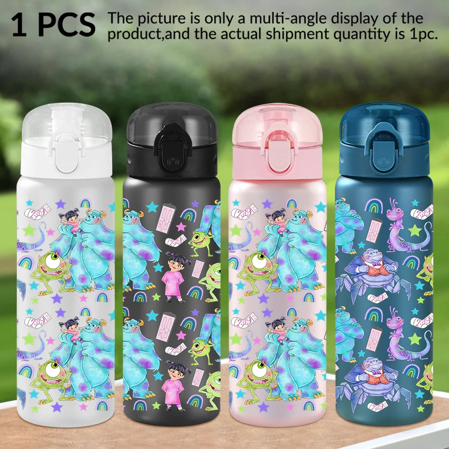 

1 шт., Disney, Monster Company, Bug Squad, пластиковая бутылка для воды с узором на 26 унций, спортивная чашка для воды на открытом воздухе, подарок на день рождения/повернення домой