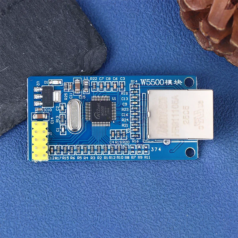 Módulo de rede Ethernet TCP/IP compatível com hardware completo W5500, pacote de 1/3 unidades para projetos Arduino alimentados por STM32