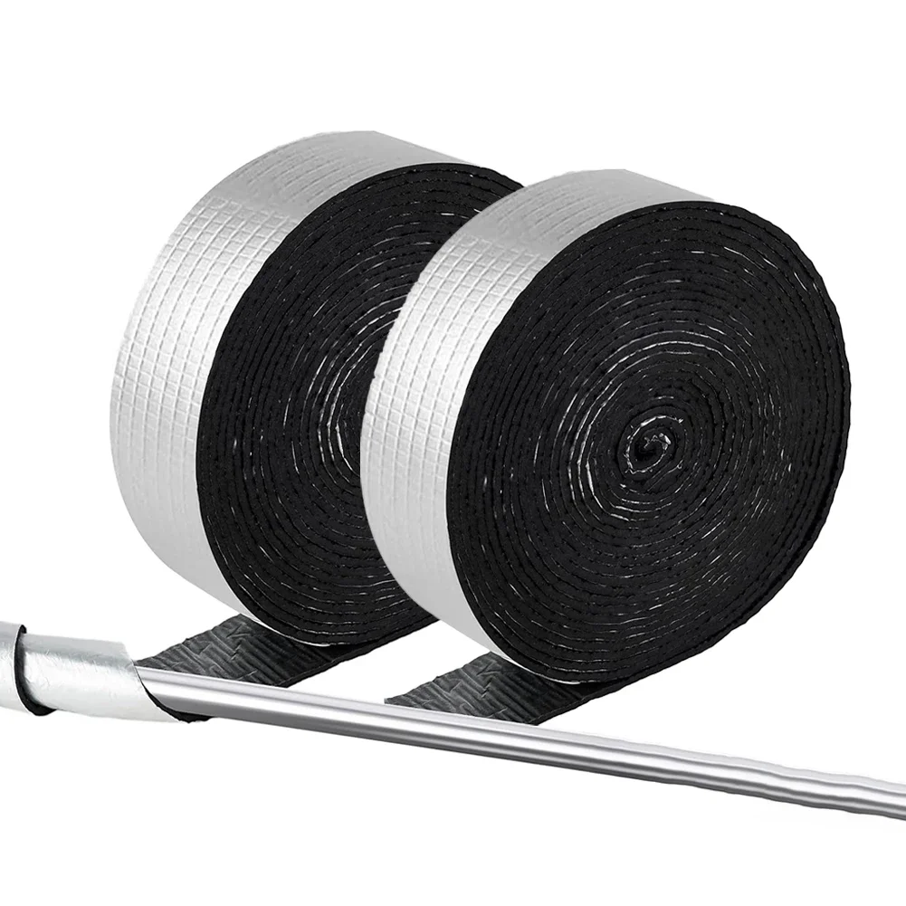 

32 Изоляционная пленка для труб 8 футов с шаром алюминиевой фольги. Эффективная устойчивость к атмосферным воздействиям для защиты наружных труб.