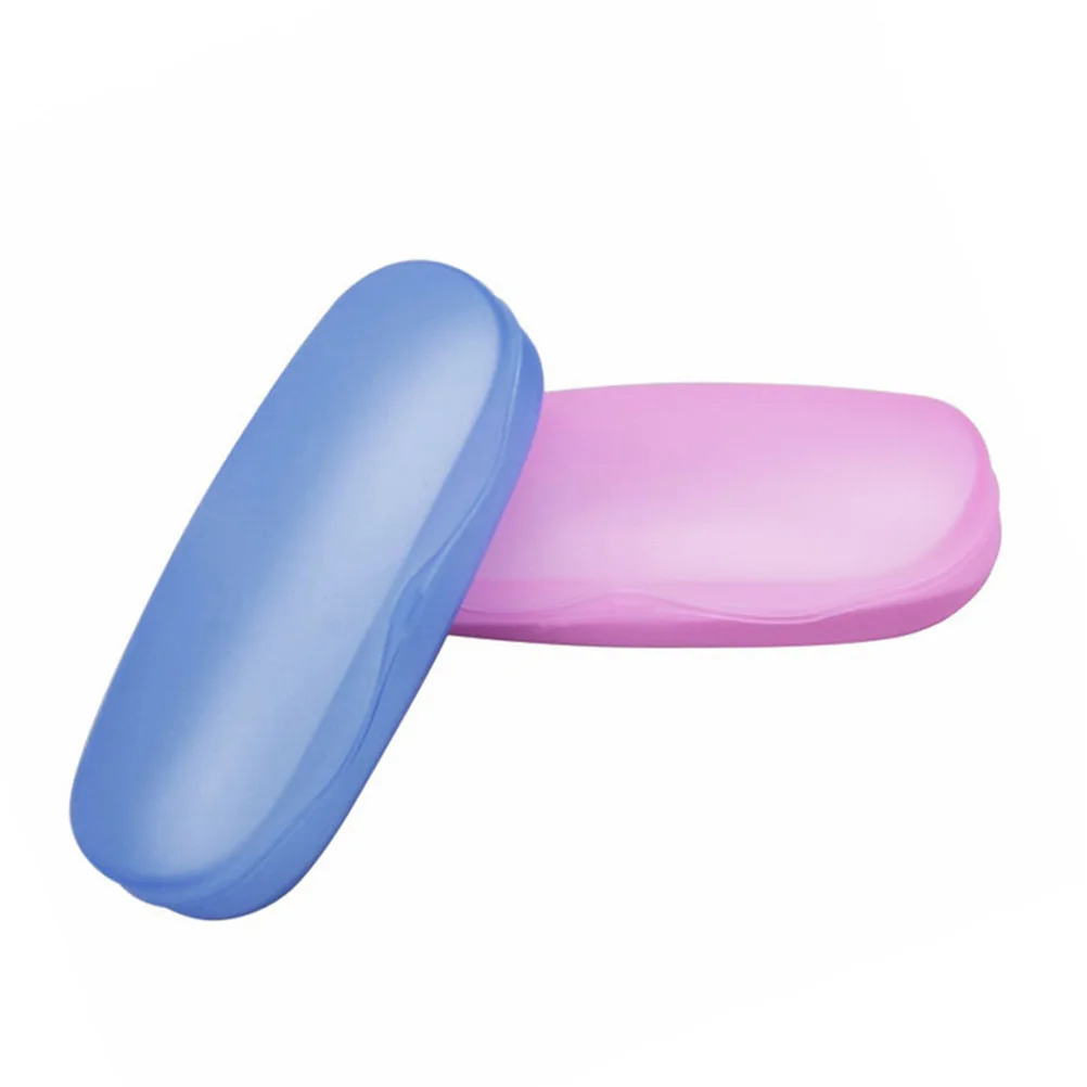 

5pcs Glasses Case Portable Lightweight Pp Storage Box Eyeglasses Protector Travel Sunglasses Box For Men Women Mixed Color