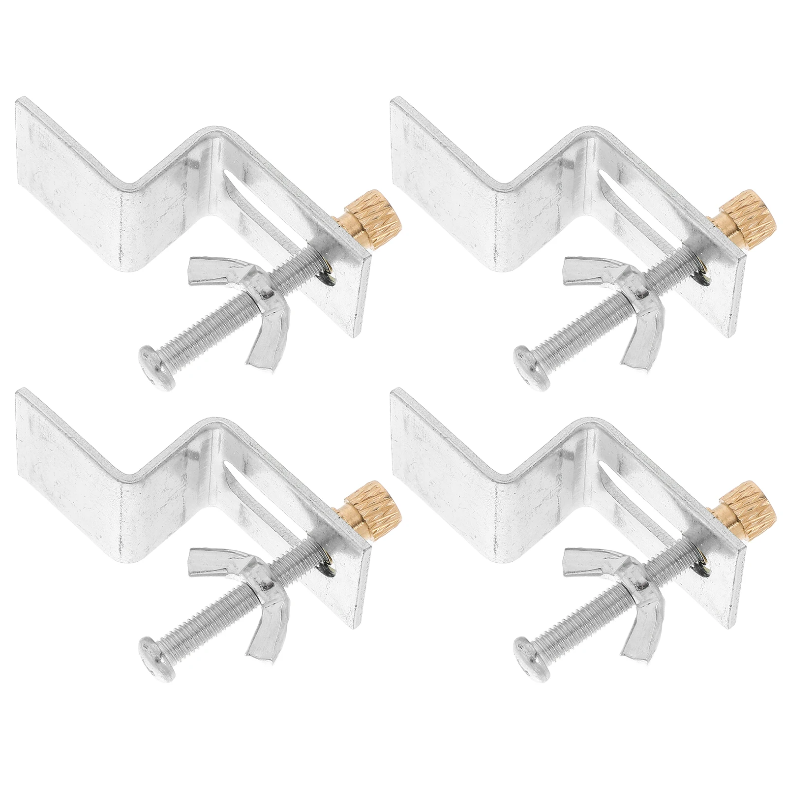 1 Juego de accesorios para tornillos de lavabo, Kit de Clips de fregadero de hierro para montaje bajo, soporte para fregadero de cocina, soportes de fijación de montaje, Hardware