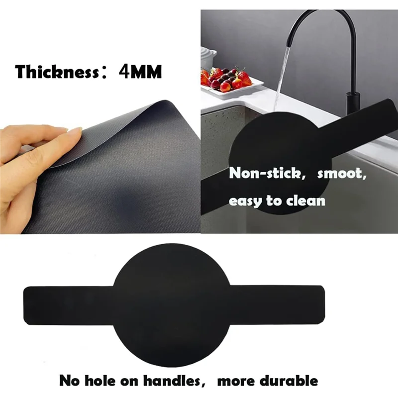 Tappetino da forno per forno olandese per la cottura del pane, imbracatura per pane antiaderente, manico lungo per un trasferimento più facile del lievitazione naturale, 2 pezzi