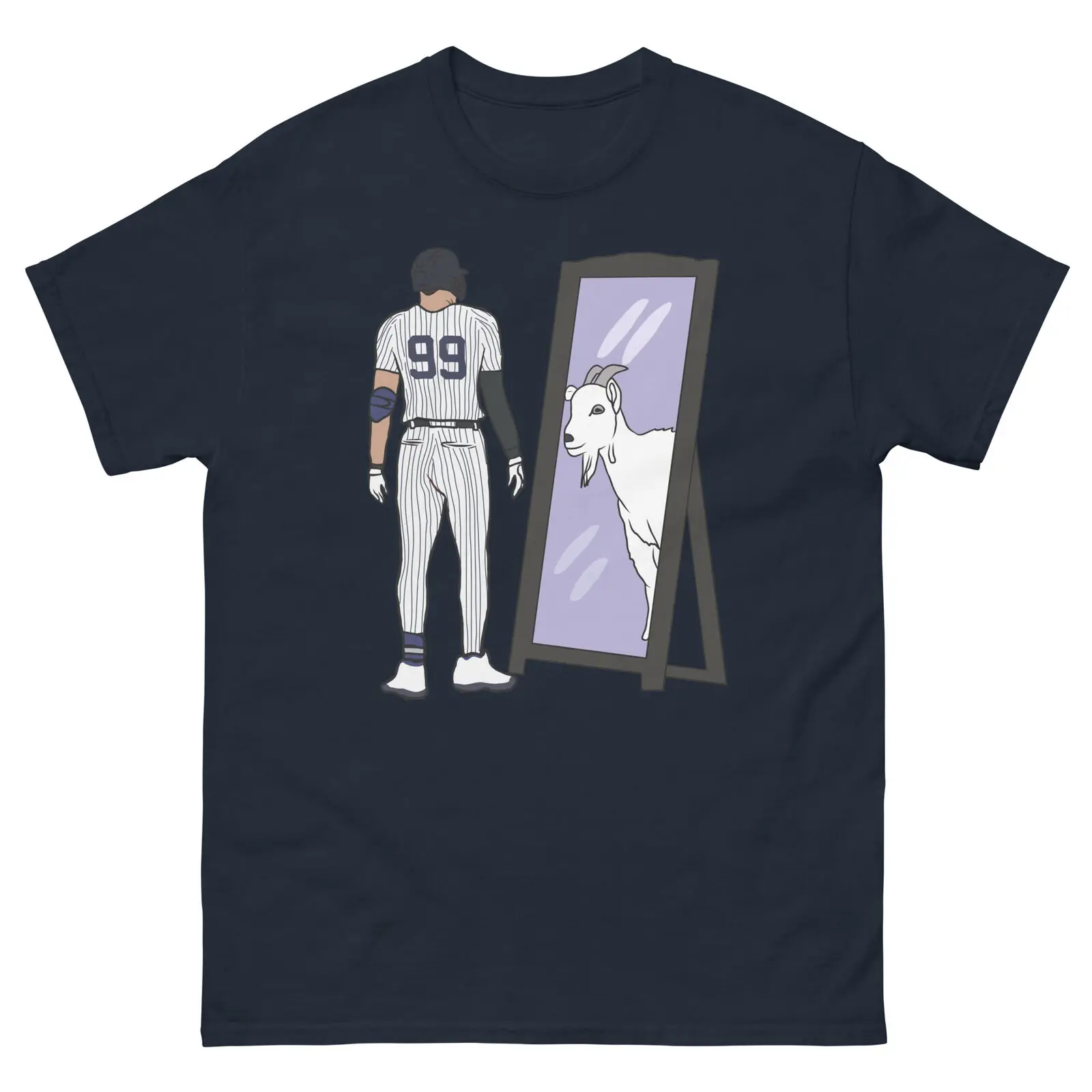 Aaron Judge Mirror GOAT T-Shirt