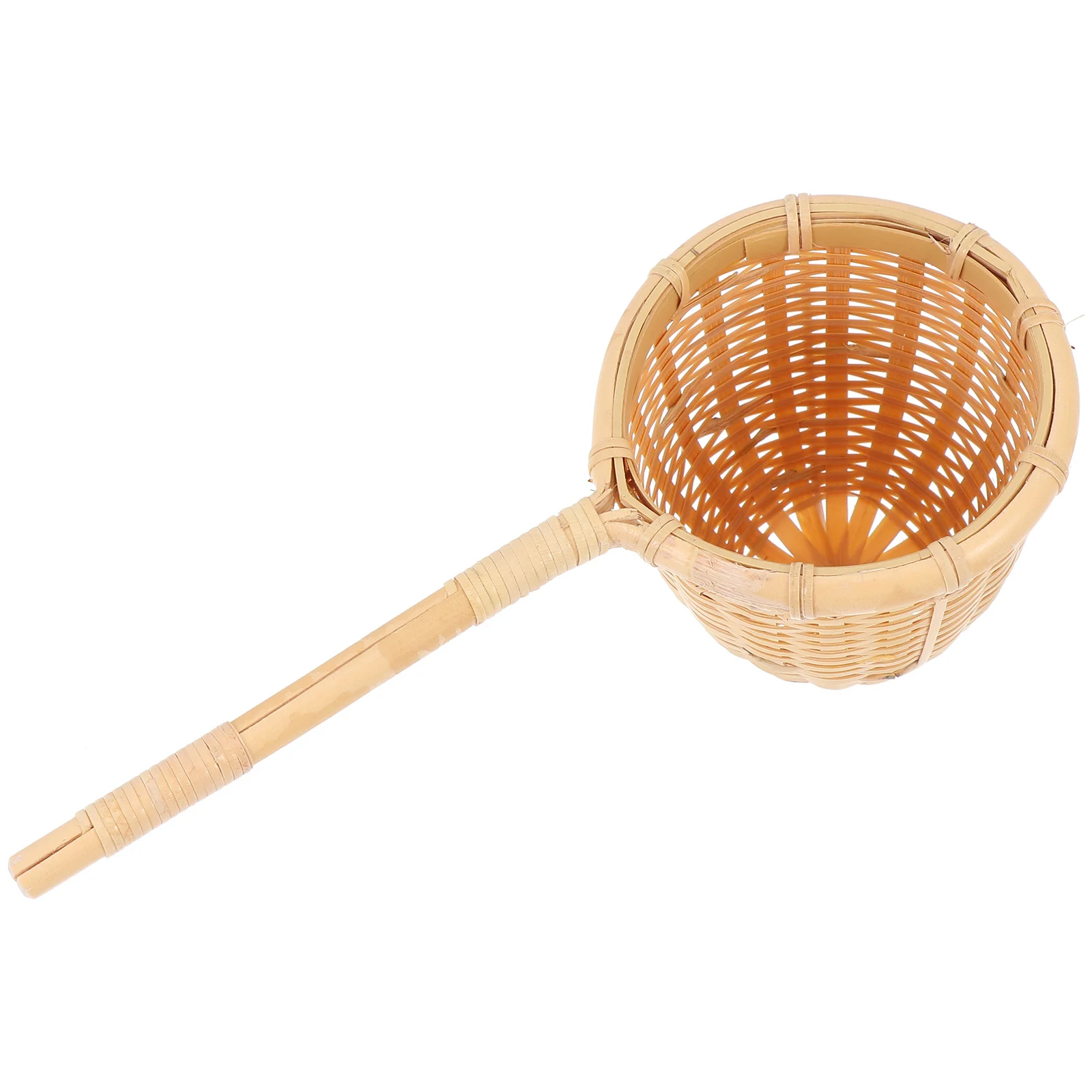 

1pc Bamboo Filter Chinese Infuser Fine Mesh Strainer For Teapot Mug Kung Fu Tea Ceremony Home Use Tea Accessory (Khaki)