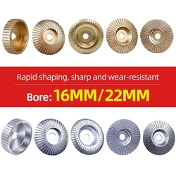 3/4/5pcs Bore16 22mm Wood Grinding Polishing Wheel Disc Sanding Wood Carving Abrasive Disc Tool for Angle Grinder Tools