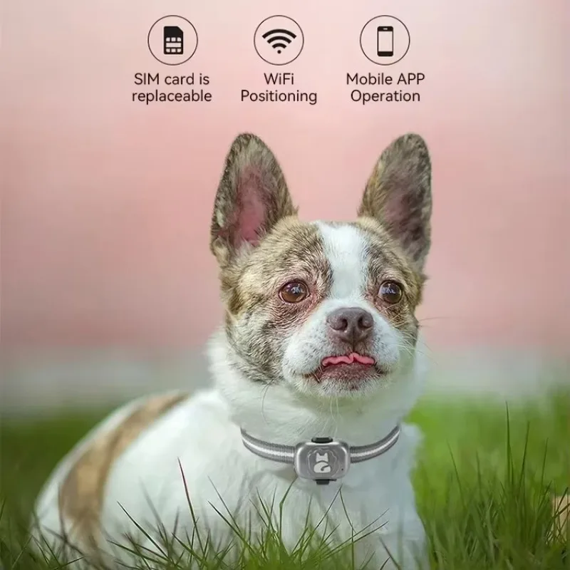 FurStarSmart Mini Gps Tracker For Dogs Waterproof Anti-Lost Gps For Cats Pet Alarm Two-way Call Tracking Locator Collar Dog Acce