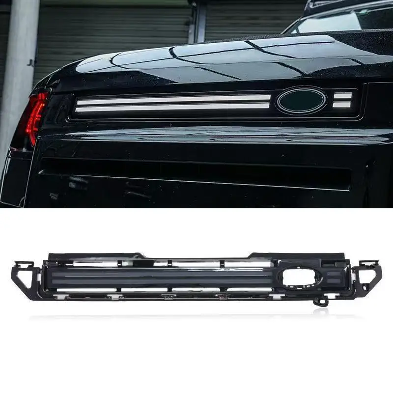 LED Dynamic DRL Front Grille Light For Land Rover Defender 90 110 2020-2026 Urban Off-road Lighting Accessories Kit