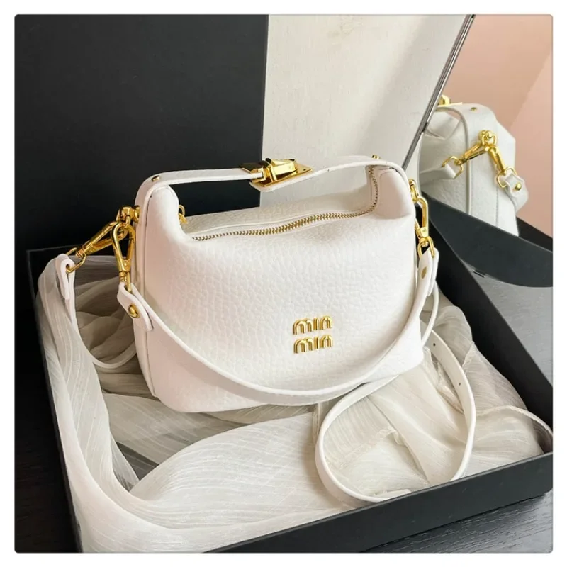 Handbag For Women 2024 Temperament Simple Solid Color Ribbons Female Crossbody Bag Fashion Wild Shoulder Diagonal Bags Girl Tide