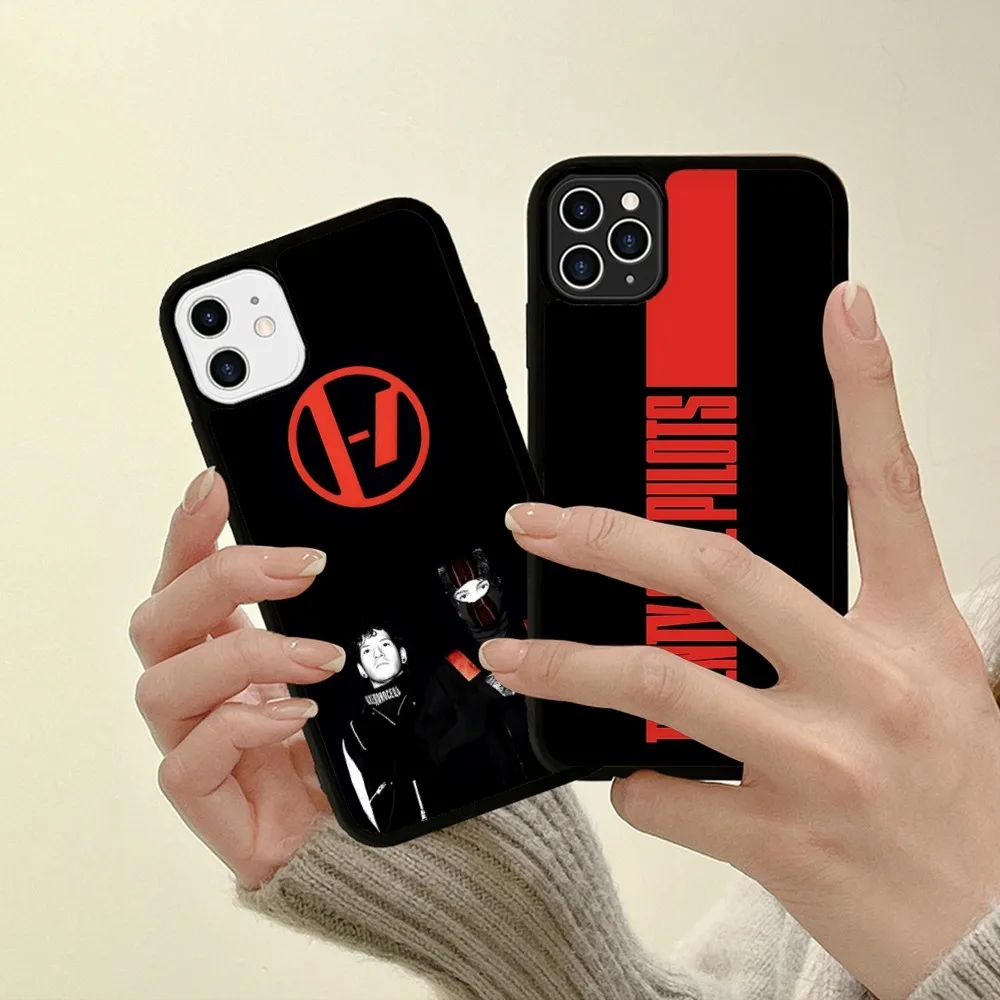 Music T-Twenty One Pilots Phone Case Silicone PC+TPU For Samsung S10 20 30 22 23 24 Plus Lite Ultra Cover