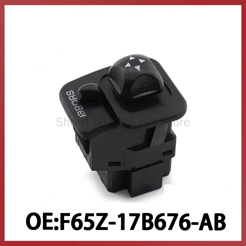 

F65Z-17B676-AB for 97-05 Ford Raptor F150 F250 Mirror Adjustment Switch Button