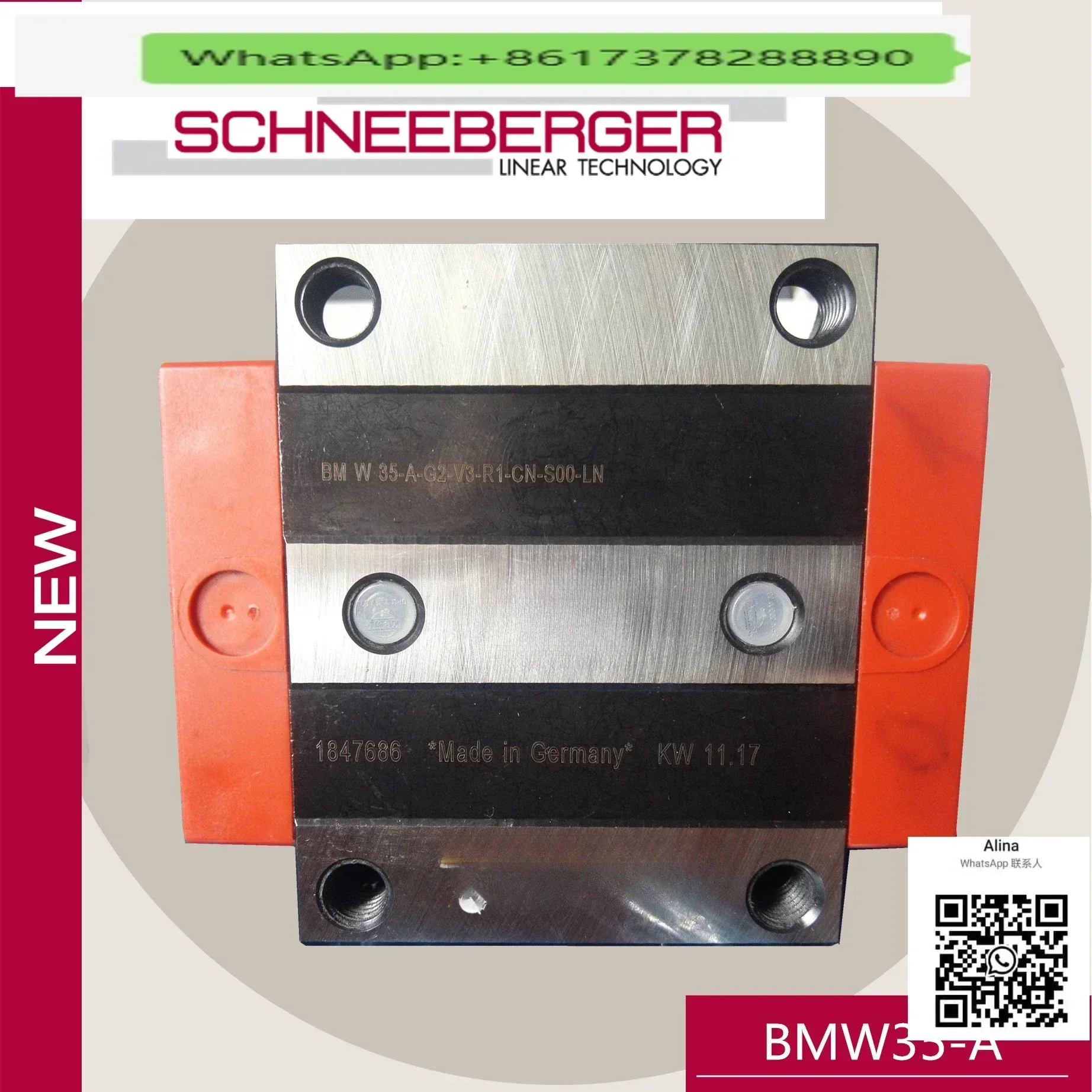 

Schneeberger slider BMA15 20 25 30 35 45G0 G1 G2 G3 V1 V2 V3