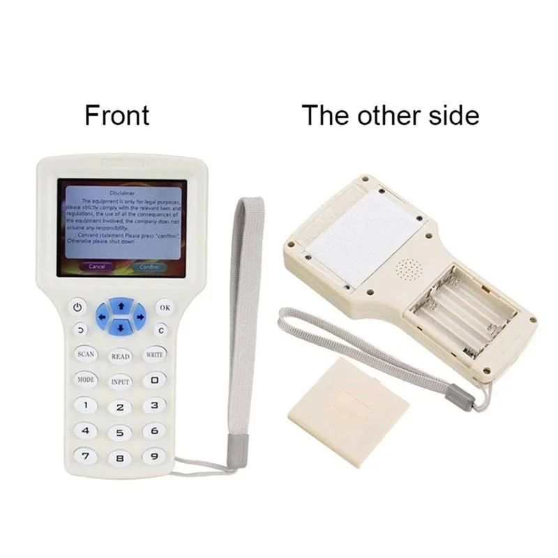 ID/IC Card Reader RFID Duplicator 13.56MHZ 125KHZ 250KHZ 375KHZ 500KHZ HID 08CD Foraccess Card Elevator Card