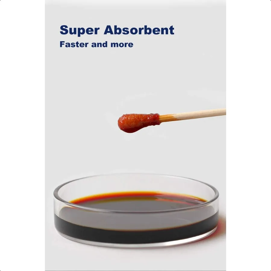 500 Count Cotton Swabs with Strong Bamboo Sticks by Xumzee Pure Natural Cotton Heads Biodegradable CrueltyFree Cotton Buds