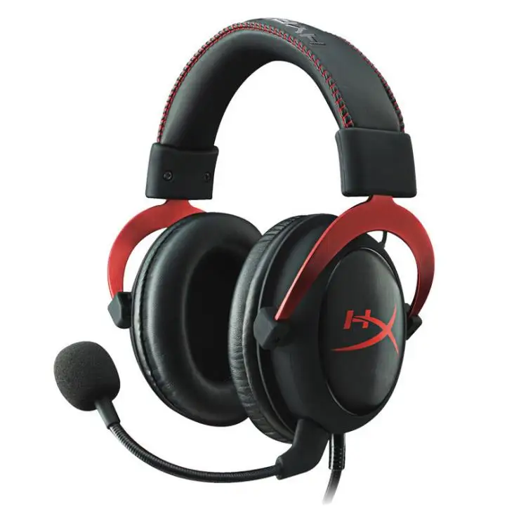 Original Hyper X Cloud 2 Gaming Headset Hi-Fi 7.1 Surround Sound Hyper X Cloud 2 Ii Wired Computer Headsets For English Packing