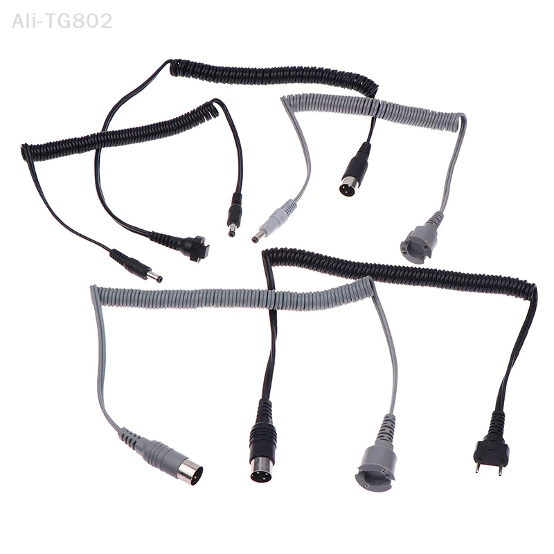 1 szt. Mocny kabel zasilający do frezarki 3-pinowy 9mm 6mm do 210 204 90 105L 102L Elektryczna frezarka do manicure - akcesorium