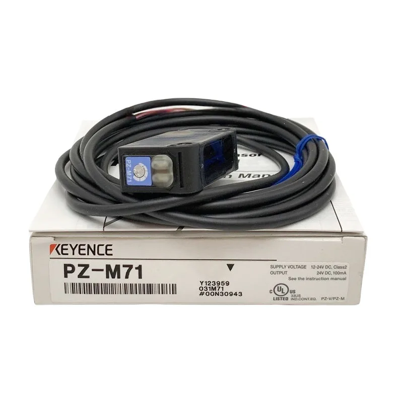 PZ-M71 جديد الأصلي KEYENCE NPN كابل عاكس الاستشعار الكهروضوئي، كمية كبيرة في المخزون، مرحبا بكم في التشاور