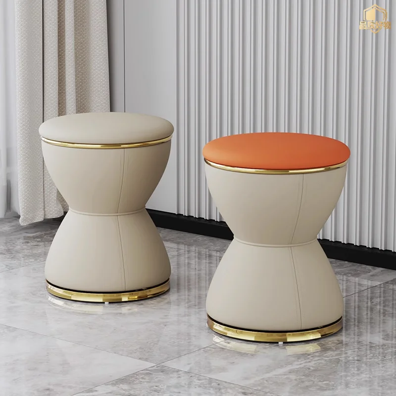 

Простой домашний светильник, роскошный элитный туалетный столик для спальни, стул для макияжа, табурет для ногтей