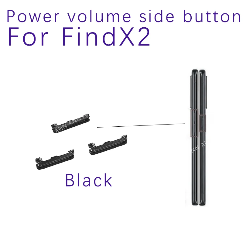 Power Volume Buttons For OPPO Find X2 On OFF Power Volume Side Keys Small Buttons Parts