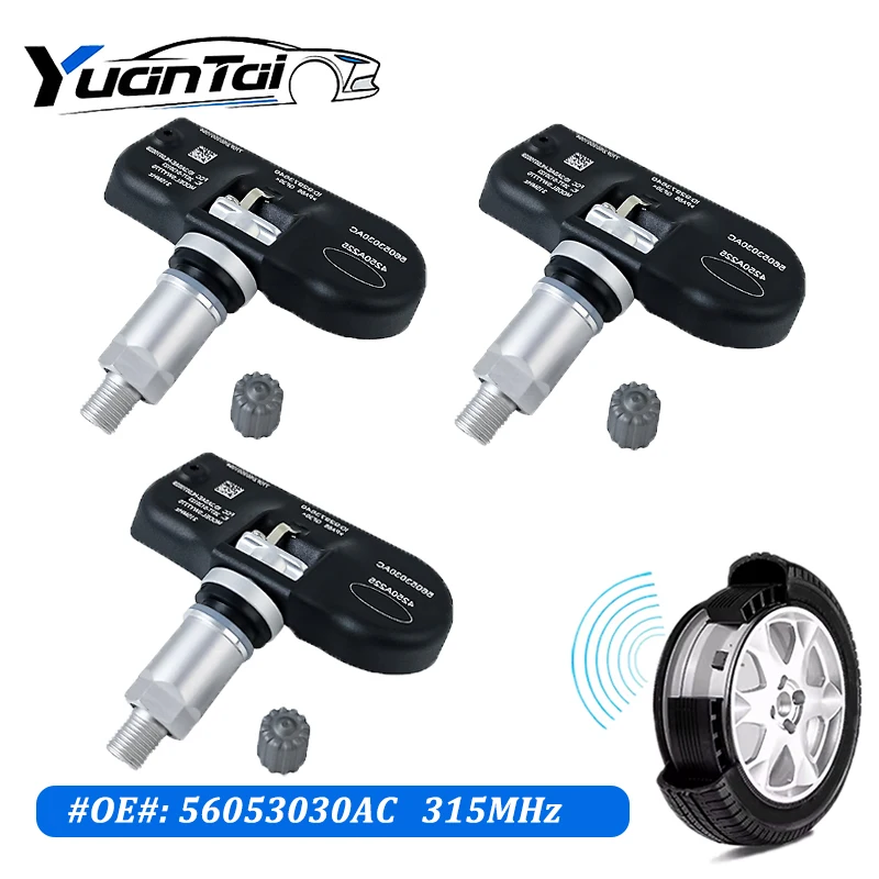 

For 2007 2008 2009 2010 2011 New Tire Pressure Sensor Chrysler Aspen Crossfire Pacifica 300 315MHz TPMS 56053030AC 56053030AB