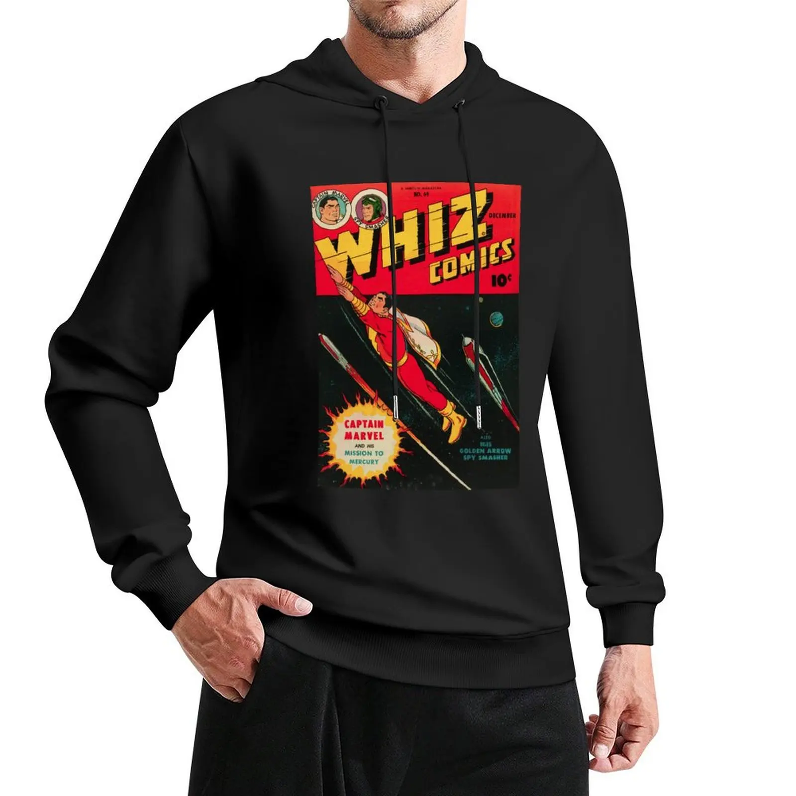 

WHIZ Comics #69 Pullover Hoodie men's sweat-shirt mens hoodie