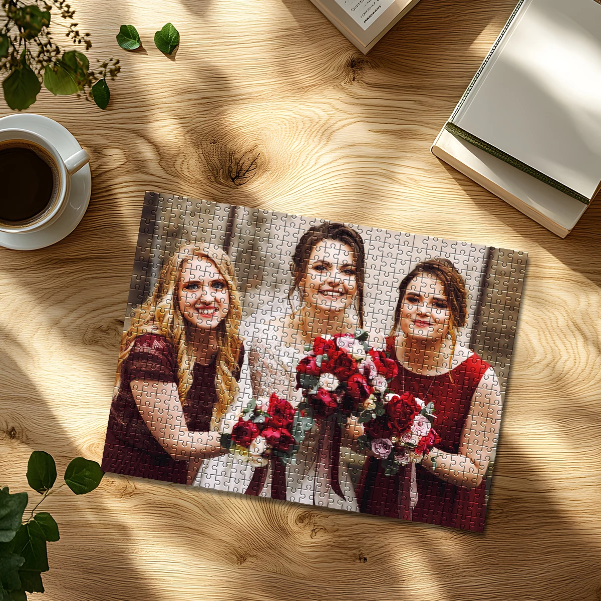 35/150/300/500/1000pcs Personalized Custom Photo girls Puzzle Custom Poster Custom DIY Personalised Photo Puzzles Mosaic