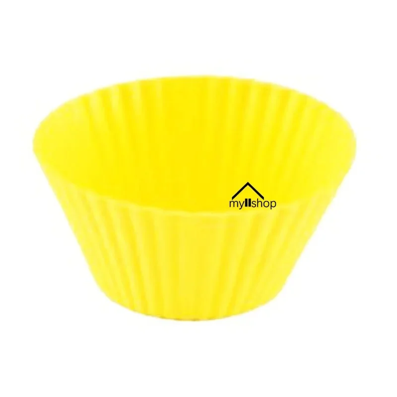 5/10pcs Silicone Cake Mold Round Shaped DIY Cake Muffin Cupcake Baking Molds Nonstick Moulds Kitchen Baking Accessories