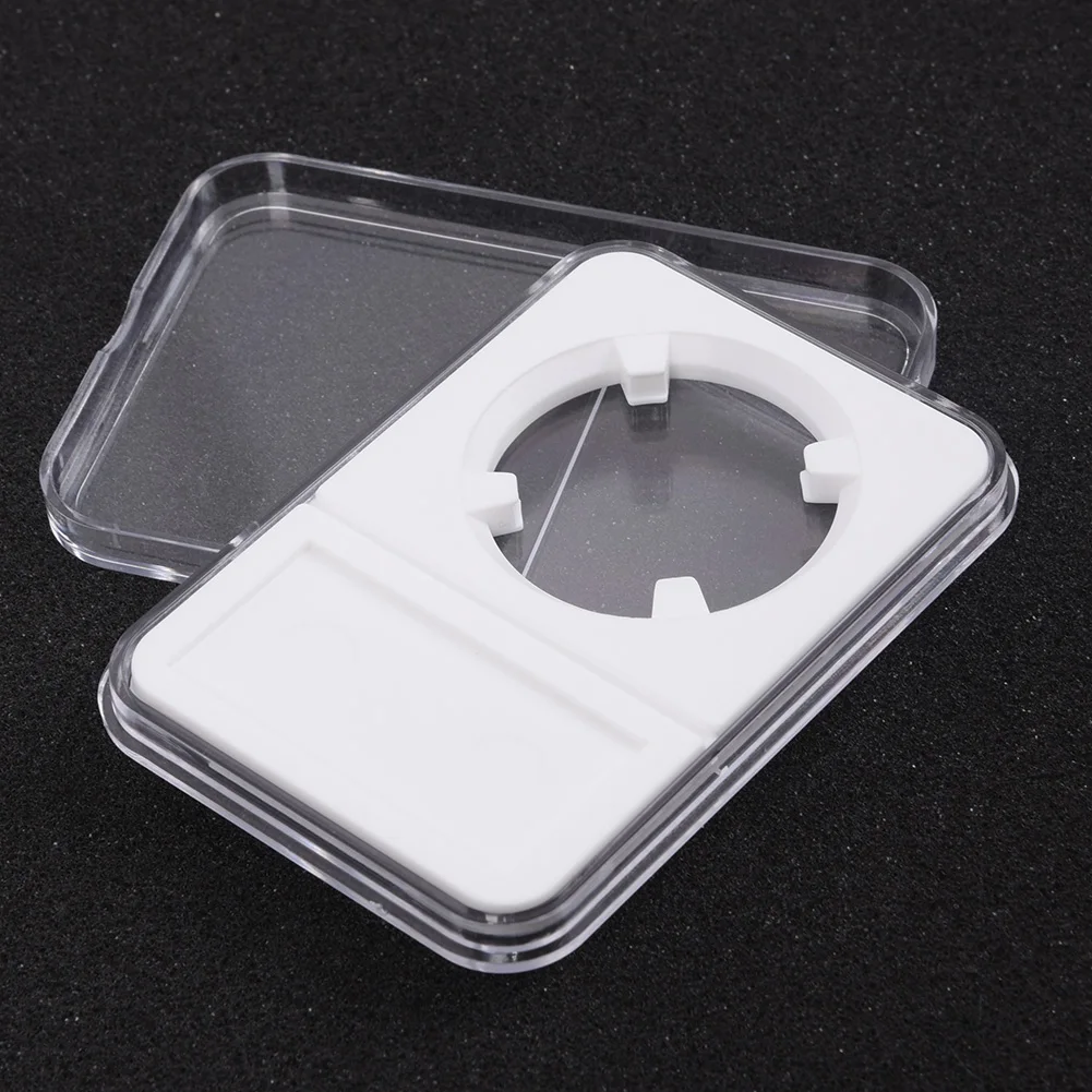 Foam Coin Holder Case Collection Slab 5Pcs Display Storage Boxes Protector 30mm Container PCGS Transparent Useful