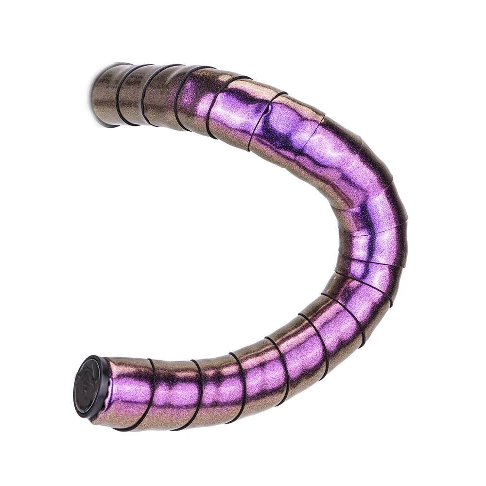 2 stücke Chameleon Farbe Rennrad bar Band EVA PU Fahrrad Lenker Band Atmungsaktiv Schweiß Anti-Skid Stoßdämpfer Wrap band 2150mm – Detail 5