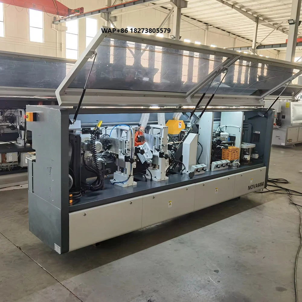 ZICAR 220v 380V High Quality Cabinets Edge Bander Machine Auto Fine Trimming Auto Wood Edge Band Machine for Melamina