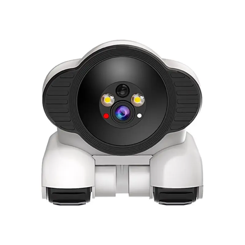 

【Shop Now】Wifi Enabled 1080P Dual Lens Security Camera 2 Way Audio For Baby Monitor Camera With APP Control For Baby/Elder Dog/P