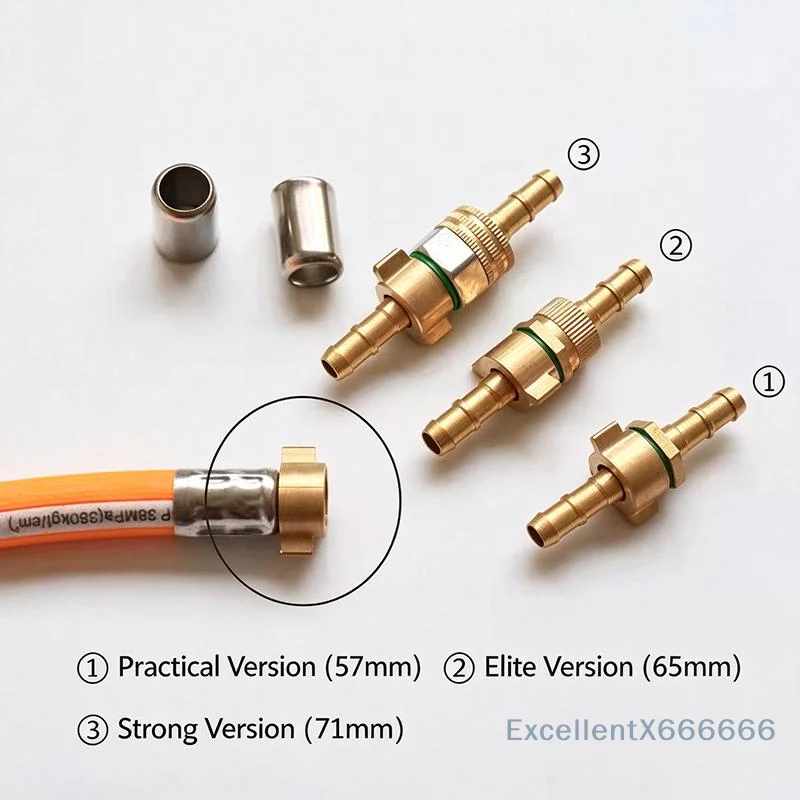 20Pcs Tight Seal Stainless Steel Hose Crimp Sleeves Agriculture Spray Pipe Crimp Connector for Agricultural Irrigation