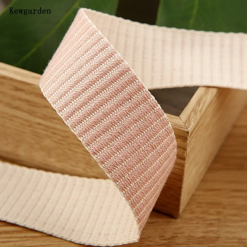 Kewgarden Stripe Grosgrain Ribbon 10 25 38 mm 1\