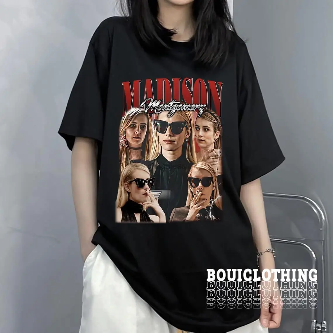 Limited Madison Montgomery Shirt Vintage Emma Roberts Tshirt 90s Grapic Tee Unisex Madison Montgomery Tshirt Bootleg Sweatshirt