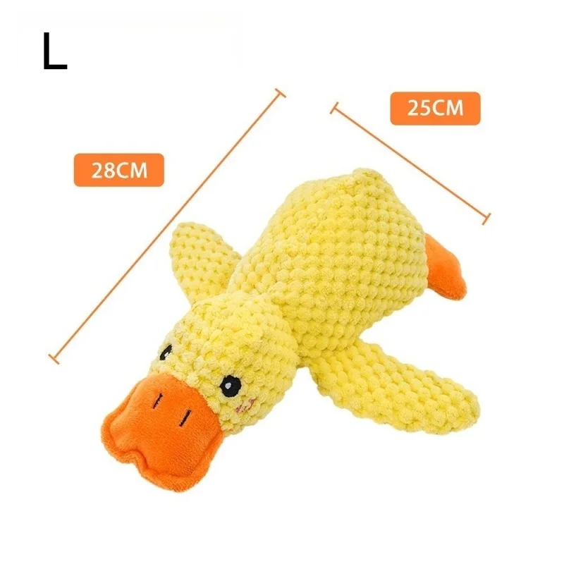 Plush Dog Toy,Duck Squeaky Dog Toys,Soft Puppy Toy for Small to Large Dogs,Relieve boredom and Sleep Companion,Dog Accessories - Image 2