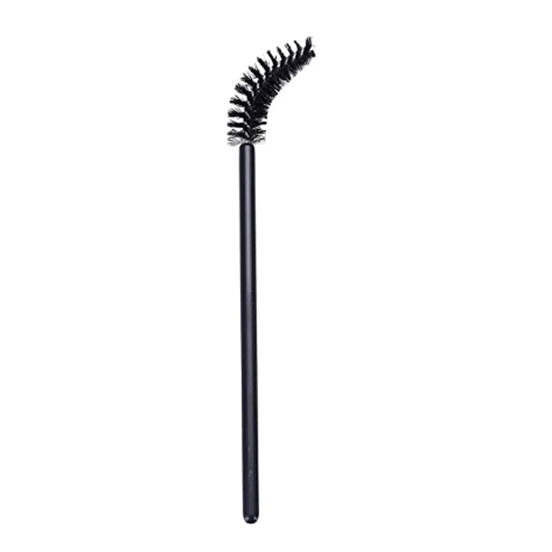 Ensembles et kits de pinceaux de maquillage, brosse à cils en nylon, buissons à cils de poulet, mascara en plastique, peigne à cils, 5 pièces, 50 pièces