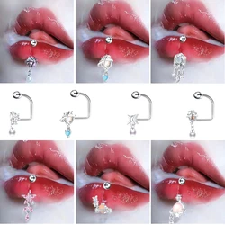 D-rod pink protein is lip ring lip ring 1 piercing