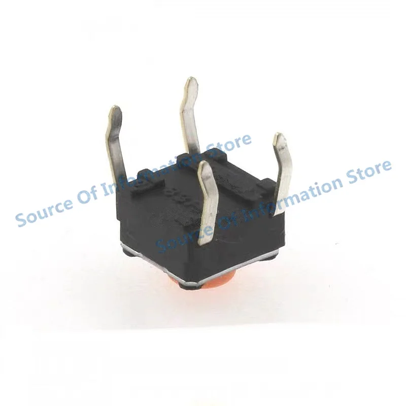 100Pcs B3F-1025 Tactile Switch 4Pin 6*6*5mm Size Tactile Switch 2.55N