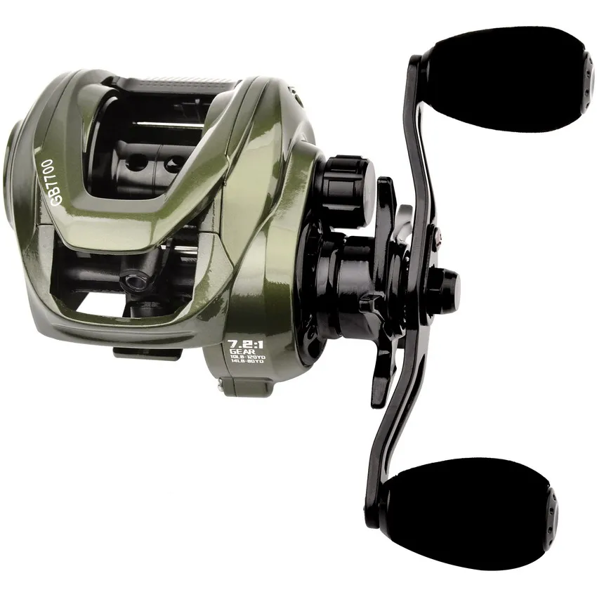 

Fishing Reel High Speed 7.2:1 Gear Ratio Max Drag 8kg Magnetic Brake System Ultralight Baitcasting Reel Lure Pesca Reels