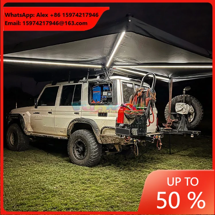 Outdoor Camping Van Tent - Тент-навес для кемпинга на крышу внедорожника