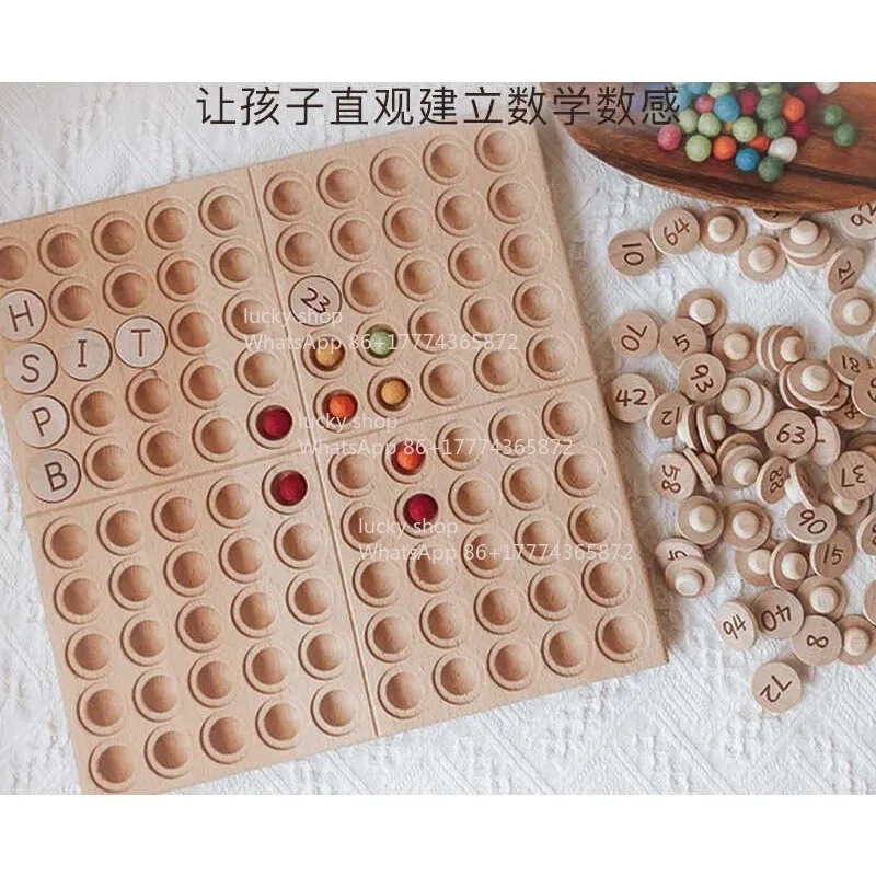 Hundred Board Digital Enlightenment Learning Arithmetic Sense Addition and Subtraction Children's Puzzle