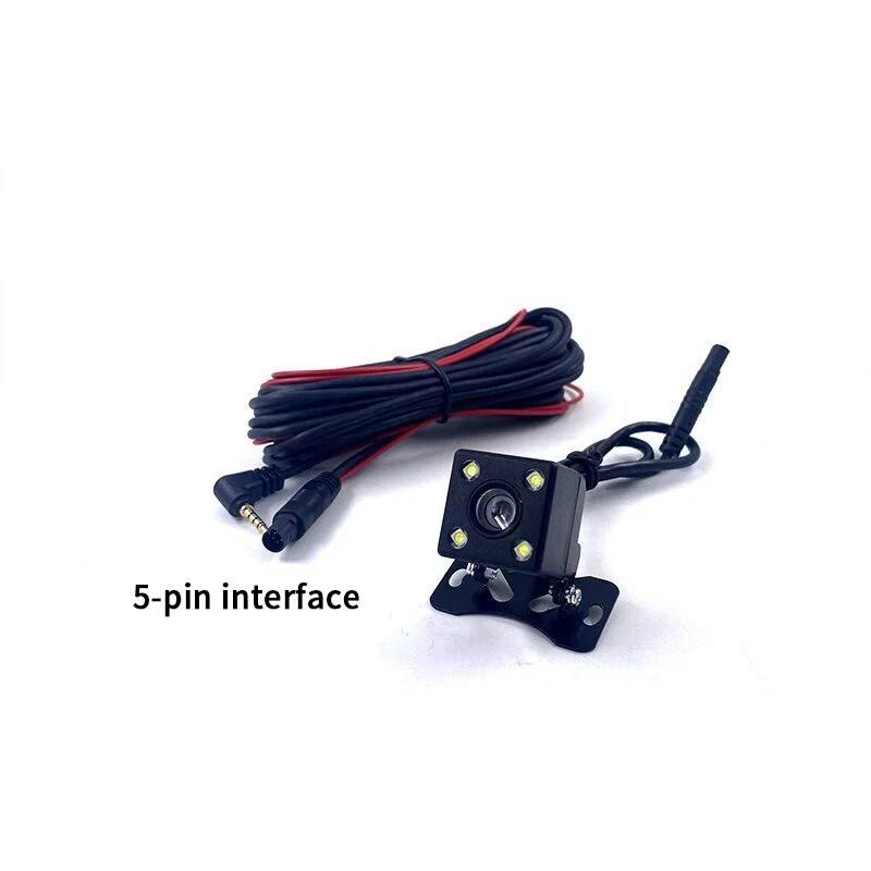 Car Rear Camera for Car Radio Backup Parking Reverse Waterproof IP68 24H Parking monitoring step-down cable