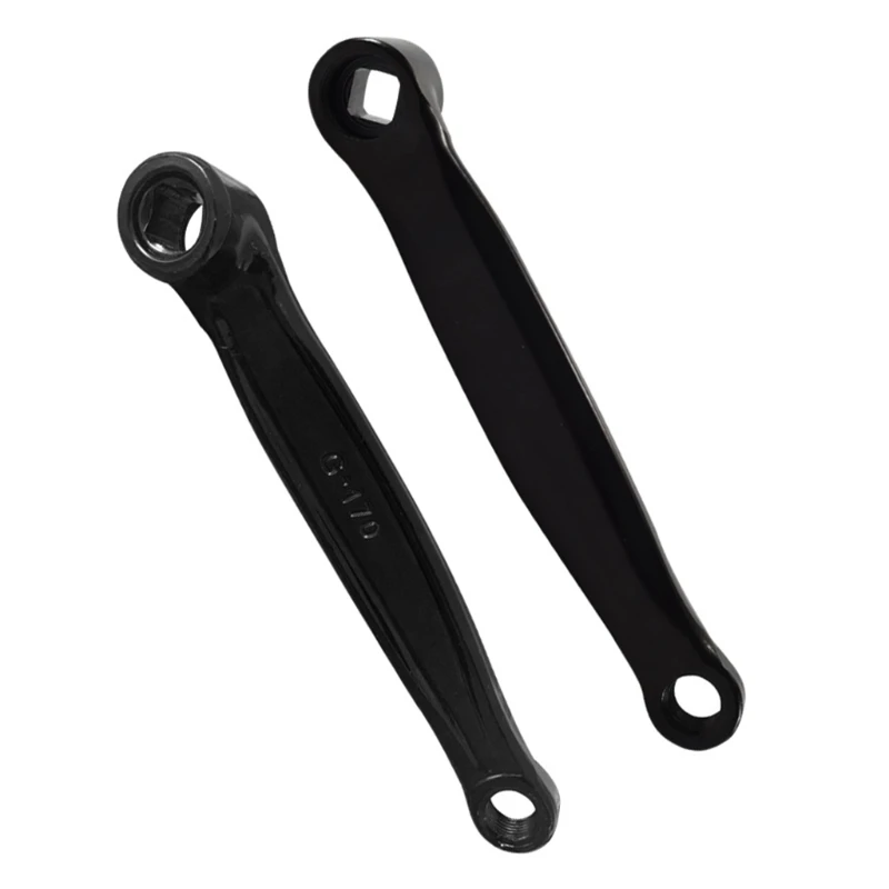 Full Solid Crank Arm Mountain Bike 170mm/165mm/152mm Rhombus Chain Crank Pedal Connecting Rod Accessories