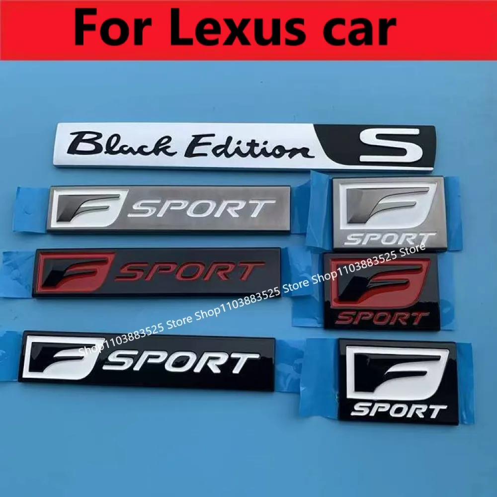 

Metal Car Side Rear Trunk Badge Sticker For Lexus F SPORT GX460 Ct200 IS250 ES200 IS200 RX300 GS GX IS LS LX NX RX UX CT LC RC